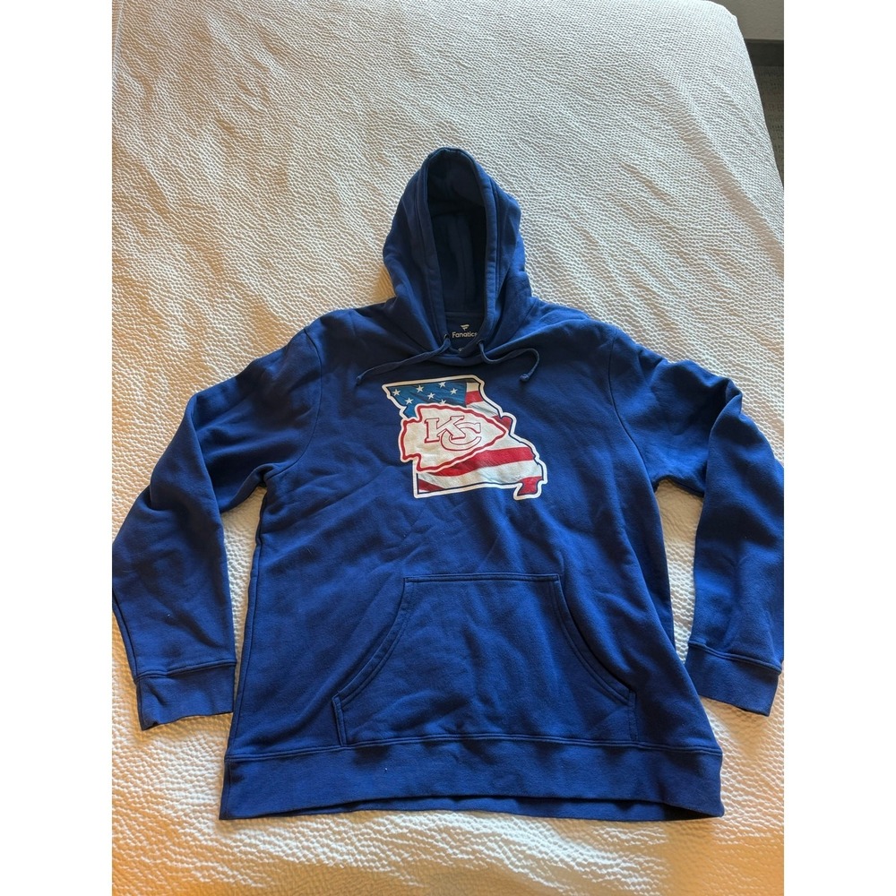 Kansas City Chiefs Fanatics Hoodie Men's Size XL